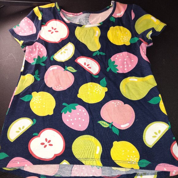 PRE-OWNED CHILDREN PLACE 2 PIECE MATHCHING FRUITY PANTS SET - Picture 7 of 8